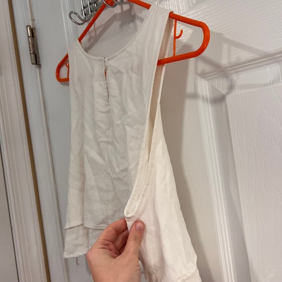 Altard State White Layered Cropped Tank Top - Picture 3 of 7